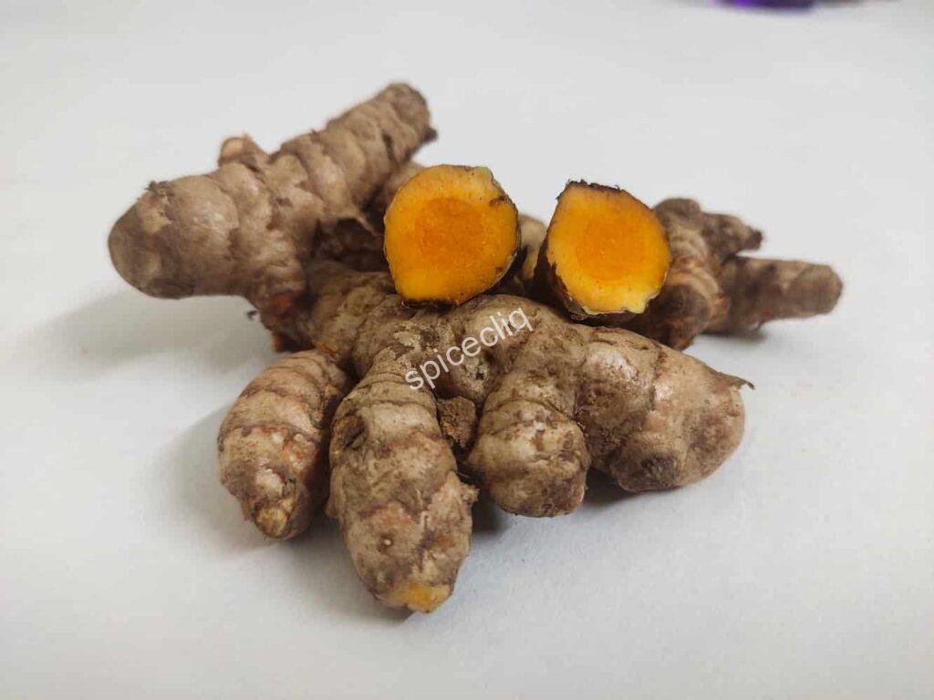 kerala spices spiceclq Non Dried Turmeric- Kachi Haldi